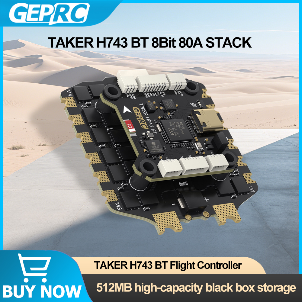 GEPRC TAKER H743 BT 8Bit 80A S - Drone Gimbal Controller review and price