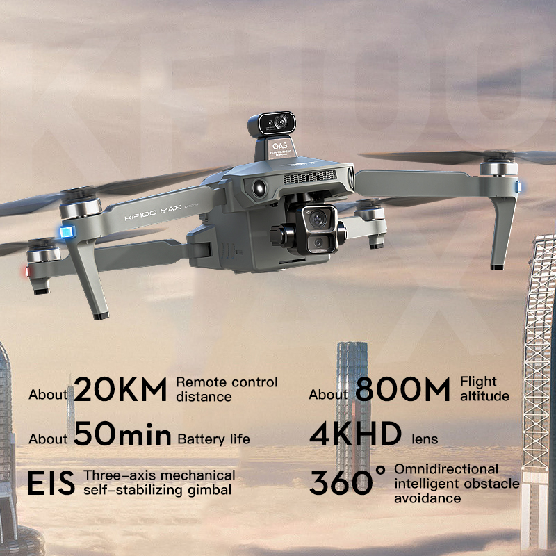 SJRC KF100 MAX 8K UHD Photo HD - Drone Gimbal Case review and price